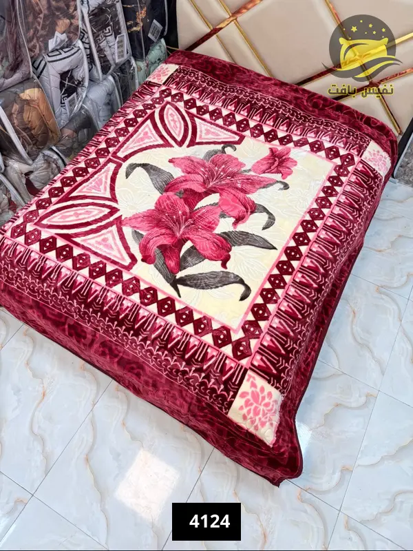 پتو دونفره خارجی دولایه فوق ضخیم