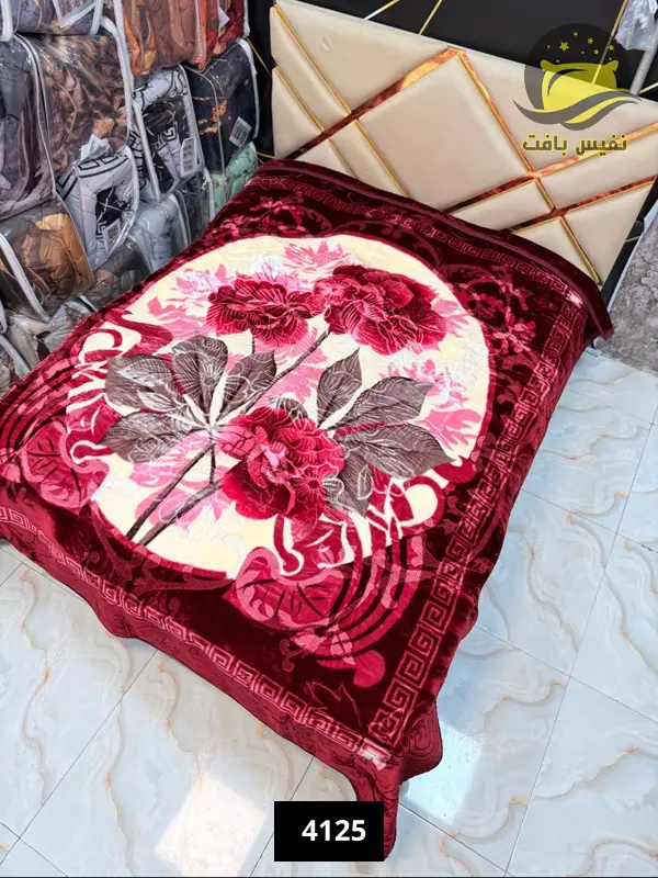 پتو دونفره خارجی دولایه فوق ضخیم